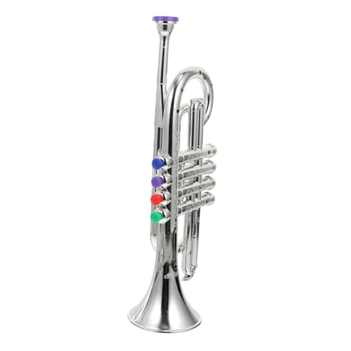 KONTONTY 1 Stück Trompete Musikinstrument für Lernspielzeug für Partys Pädagogisches Instrument für Jungen KONTONTY 1 Stück Trompete Musikinstrument für Lernspielzeug für Partys Pädagogisches Instrument für Jungen von KONTONTY