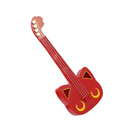 KONTONTY 1 Stück Ukulele Simulations-Ukulele Cartoon-Gitarrenspielzeug imitiertes Gitarrenspielzeug -Ukulele- für Musikinstrumente Plastik rot KONTONTY 1 Stück Ukulele Simulations-Ukulele Cartoon-Gitarrenspielzeug imitiertes Gitarrenspielzeug -Ukulele- für Musikinstrumente Plastik rot von KONTONTY