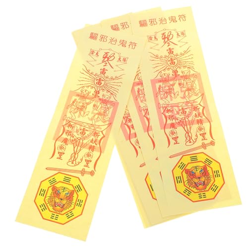 KONTONTY 10 Blätter Lustiges Trickspielzeug Zum Aprilscherz Traditionelle Zauberpapier-Requisiten Für Halloween Partydekoration von KONTONTY