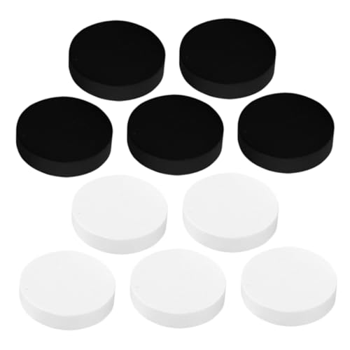 KONTONTY 10 Pcs Tabletop Hockey -Spiel Für Familienspaß Fast Sling Puck Brettspiel Für Kinder Und Erwachsene Für Familienversammlungen Und Partys von KONTONTY