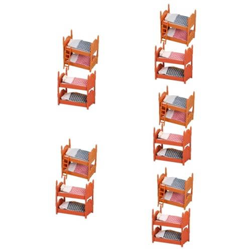 KONTONTY 10 Sätze Mini Etagen Bett Puppenhausmöbel Haustier Bettwäsche Kaninchen Meerschweinchen Bett Bausatz Bausätze Betten Miniatur Puppenminibett Stoff KONTONTY 10 Sätze Mini Etagen Bett Puppenhausmöbel Haustier Bettwäsche Kaninchen Meerschweinchen Bett Bausatz Bausätze Betten Miniatur Puppenminibett Stoff von KONTONTY