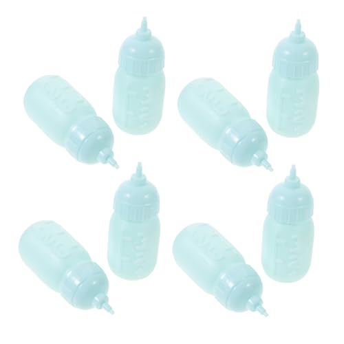 KONTONTY 10 Stück Babyflaschen Babypuppen Babyflaschen Simulationsflaschen Babyflaschen Spiel Babyspielzeug Flasche So Tun Als Ob Miniatur Milchflasche Himmelblauer KONTONTY 10 Stück Babyflaschen Babypuppen Babyflaschen Simulationsflaschen Babyflaschen Spiel Babyspielzeug Flasche So Tun Als Ob Miniatur Milchflasche Himmelblauer von KONTONTY