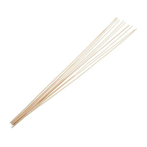 KONTONTY 10 Stück Bambusweberei DIY Drachenstützstangen Kite-Stützstäbe Drachenstöcke Drachen DIY Drachen zur Dekoration Drachenwerkzeuge Blankdrachen selber Machen für Beige von KONTONTY