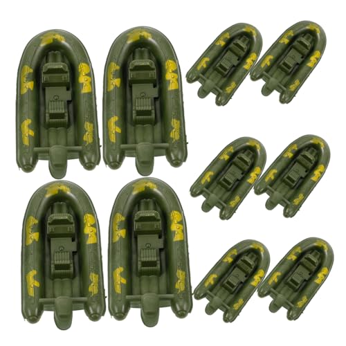 KONTONTY 10 Stück Desktop-bootsmodelle Bootshandwerk Bootsverzierung Kleine Bootsmodelle Bootsspielzeug Für Green Pp von KONTONTY