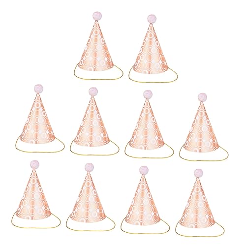 KONTONTY 10 Stück Geburtstagshut Geburtstagskopfbedeckung für Erwachsene Geburtstag Kegelkappe partyhütchen party sachen Geburtstagsmütze aus Papier Kindergeburtstagsfeier Hut Pailletten KONTONTY 10 Stück Geburtstagshut Geburtstagskopfbedeckung für Erwachsene Geburtstag Kegelkappe partyhütchen party sachen Geburtstagsmütze aus Papier Kindergeburtstagsfeier Hut Pailletten von KONTONTY