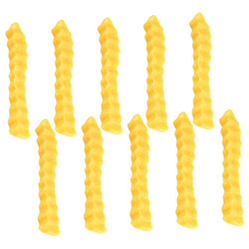 KONTONTY 10 Stück Gefälschte Pommes Frites Künstliche Pommes Frites Modelllebensmittel Für Die Küche Spielküche Spielzeug Lebensechte Frittierte Pommes Frites Künstliche Pommes KONTONTY 10 Stück Gefälschte Pommes Frites Künstliche Pommes Frites Modelllebensmittel Für Die Küche Spielküche Spielzeug Lebensechte Frittierte Pommes Frites Künstliche Pommes von KONTONTY