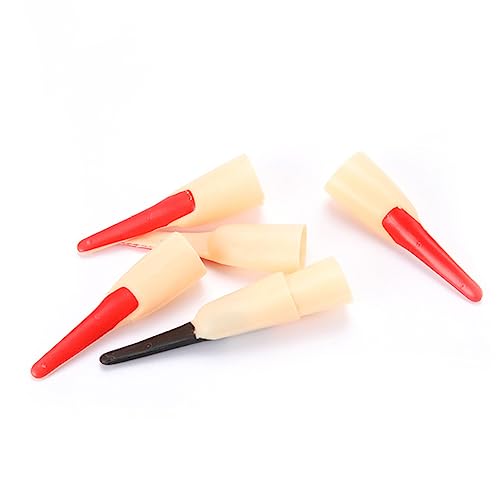 KONTONTY 10 Stück Halloween Fingerlinge Halloween Dekorationen Cosplay Zubehör Fingerstreich Mini Hände Streich Zufällige Farbe von KONTONTY