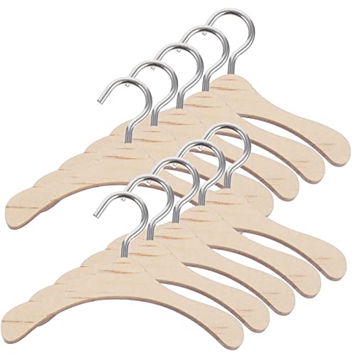 KONTONTY 10 Stück Holzbügel Für Babypuppen Floaty Puppen Für Mädchen Kleiderbügel Puppenbügel Filmpuppe Puppenwagen Puppengarderobe Puppenzubehör Puppenkleid My Life Puppe KONTONTY 10 Stück Holzbügel Für Babypuppen Floaty Puppen Für Mädchen Kleiderbügel Puppenbügel Filmpuppe Puppenwagen Puppengarderobe Puppenzubehör Puppenkleid My Life Puppe von KONTONTY