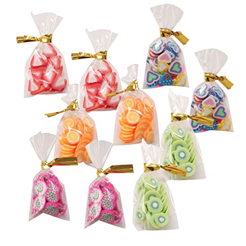 KONTONTY 10 Stück Miniatur Süßigkeiten Dekorationen für Puppenhaus Szenen Realistische Mini Candy Spielzeuge für Kreatives und Mini Haus von KONTONTY