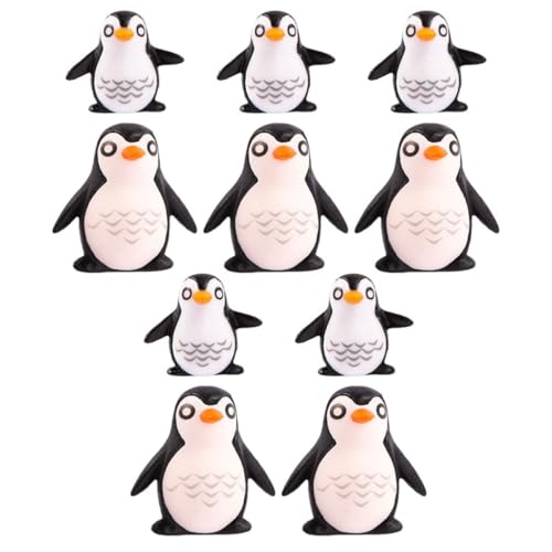 KONTONTY 10 Stück Penguin -Tierstatue Pinguin-Statue Mini-Tiere aus Harz Mini-Pinguine Mini-Harzlandschaft Miniaturharztiere kleine Harztiere Miniaturfigur Pinguin-Kuchendekoration KONTONTY 10 Stück Penguin -Tierstatue Pinguin-Statue Mini-Tiere aus Harz Mini-Pinguine Mini-Harzlandschaft Miniaturharztiere kleine Harztiere Miniaturfigur Pinguin-Kuchendekoration von KONTONTY