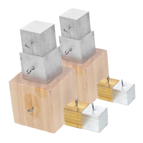 KONTONTY 10 Stück Teiliges Dichte Experimentier Set aus Kupfer Aluminium und Holz für Lehrmittel und Stem Aktivitäten Vielseitige Dichtewürfel für Wissenschaftliche Experimente und KONTONTY 10 Stück Teiliges Dichte Experimentier Set aus Kupfer Aluminium und Holz für Lehrmittel und Stem Aktivitäten Vielseitige Dichtewürfel für Wissenschaftliche Experimente und von KONTONTY