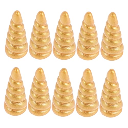 KONTONTY 10 Stück Teiliges Einhorn Horn Dekorationen aus Resin für DIY Haaraccessoires Glitzer Zubehör für Ostern und Festliche Anlässe für Handybänder und Fotodekorationen KONTONTY 10 Stück Teiliges Einhorn Horn Dekorationen aus Resin für DIY Haaraccessoires Glitzer Zubehör für Ostern und Festliche Anlässe für Handybänder und Fotodekorationen von KONTONTY