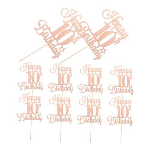 KONTONTY 10 Stück Teiliges Glitter Cupcake Zahlen Geburtstag und Hochzeit Jubiläum Cake Topper in Funkelnde Party Kuchen Dekoration für Jahre Fest und Festliche Anlässe KONTONTY 10 Stück Teiliges Glitter Cupcake Zahlen Geburtstag und Hochzeit Jubiläum Cake Topper in Funkelnde Party Kuchen Dekoration für Jahre Fest und Festliche Anlässe von KONTONTY
