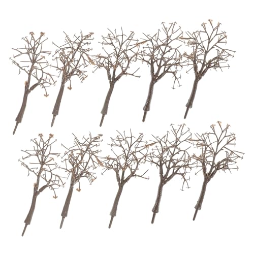 KONTONTY 10 Stück Teiliges Hohe Architektur Bäume für Modelleisenbahn Landschaftsdesign DIY Bastelprojekte und Heimdekoration Realistische Miniatur Bäume für Sandtisch und Diorama KONTONTY 10 Stück Teiliges Hohe Architektur Bäume für Modelleisenbahn Landschaftsdesign DIY Bastelprojekte und Heimdekoration Realistische Miniatur Bäume für Sandtisch und Diorama von KONTONTY