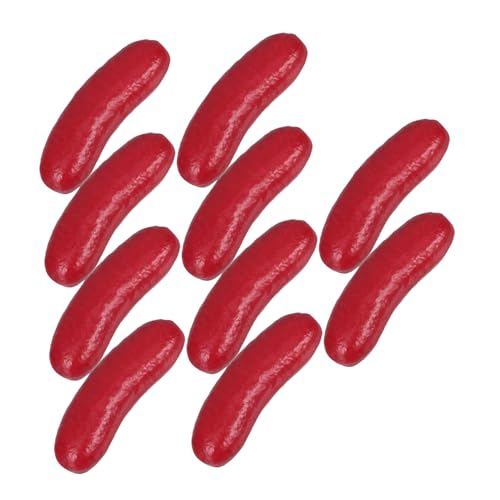 KONTONTY 10 Stück Teiliges Künstlicher Hot Dog Modelle für Food Fotografie Realistische Hohle für Dekoration für Küchen Restaurants und Ausstellungen KONTONTY 10 Stück Teiliges Künstlicher Hot Dog Modelle für Food Fotografie Realistische Hohle für Dekoration für Küchen Restaurants und Ausstellungen von KONTONTY