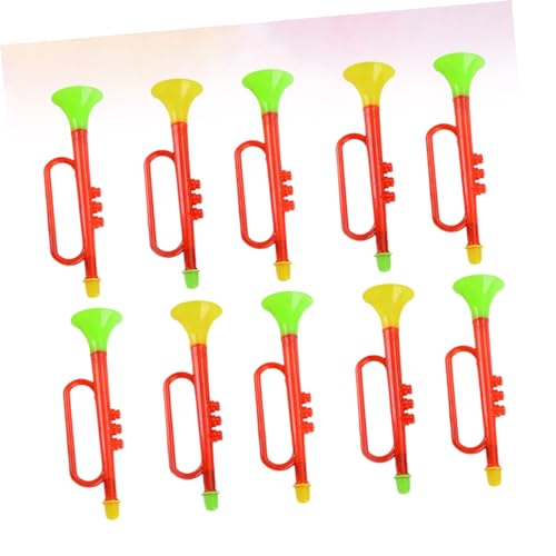 KONTONTY 10 Stück Teiliges Trompeten Lustige Kunststoff Trompete für Anfeuerungsaktionen mit Bunten Designs Musikinstrument für Sicher und Lehrreich Zufällige Farbe Zufällige Farbe KONTONTY 10 Stück Teiliges Trompeten Lustige Kunststoff Trompete für Anfeuerungsaktionen mit Bunten Designs Musikinstrument für Sicher und Lehrreich Zufällige Farbe Zufällige Farbe von KONTONTY
