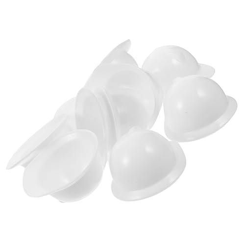 KONTONTY Realistische Mini-helme 10 Stück. Kreative Mini-helmkappe Für Puppen. Robustes Material. Ideal Für Fantasievolles Spielen Und Als Party-Dekoration. von KONTONTY