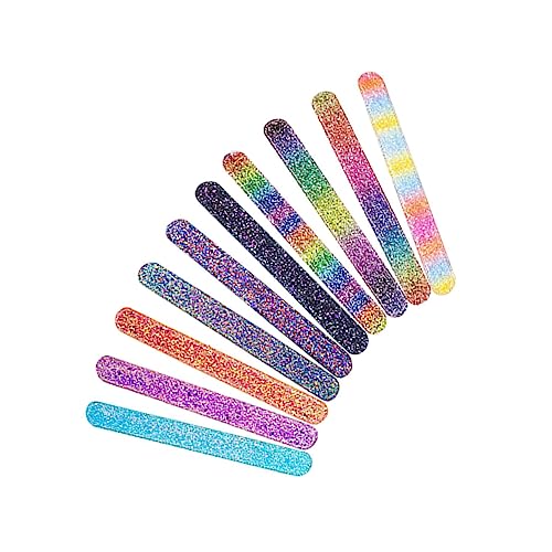 KONTONTY 10 Stücke Kinder-schnapparmbänder Bunte Glitzerarmbänder Kinderarmbänder Als Geburtstagsparty Mitbringsel von KONTONTY