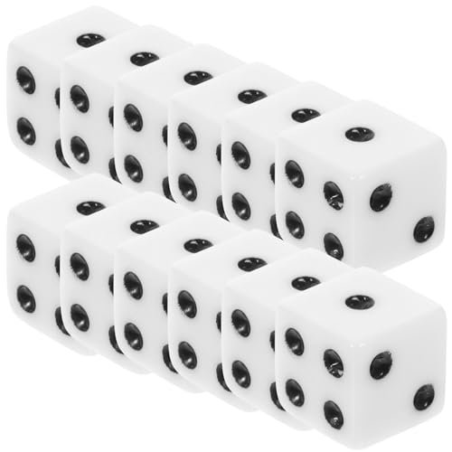 KONTONTY Würfelzähler 100 Stück Mahjong-würfel 12 Mm Würfel Für Brettspiel-Requisiten von KONTONTY