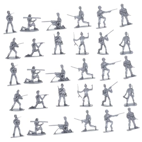 KONTONTY 100 Stück Miniatur Soldaten Figuren Set Detaillierte Modelle für Sandtisch Szenen Figuren für Sammler Vielfältige Einsatzmöglichkeiten für Rollenspiele Dekoration KONTONTY 100 Stück Miniatur Soldaten Figuren Set Detaillierte Modelle für Sandtisch Szenen Figuren für Sammler Vielfältige Einsatzmöglichkeiten für Rollenspiele Dekoration von KONTONTY
