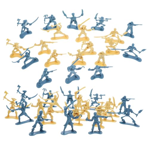 KONTONTY 100 Stück Piratenfiguren und Soldatenmodelle für Rollenspiele und Sandtisch Dekoration Praktische und Langlebige Soldaten Spielzeuge für Kreative KONTONTY 100 Stück Piratenfiguren und Soldatenmodelle für Rollenspiele und Sandtisch Dekoration Praktische und Langlebige Soldaten Spielzeuge für Kreative von KONTONTY