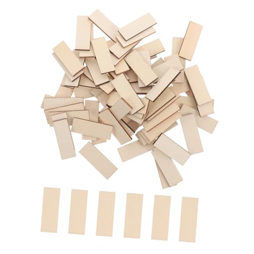 KONTONTY 100 Stück Puppenhaus-bodenbretter: DIY-Miniatur-puppenhaus-kit, Mini-hausbausatz, Holzmöbelzubehör Für Die Familienbindung KONTONTY 100 Stück Puppenhaus-bodenbretter: DIY-Miniatur-puppenhaus-kit, Mini-hausbausatz, Holzmöbelzubehör Für Die Familienbindung von KONTONTY