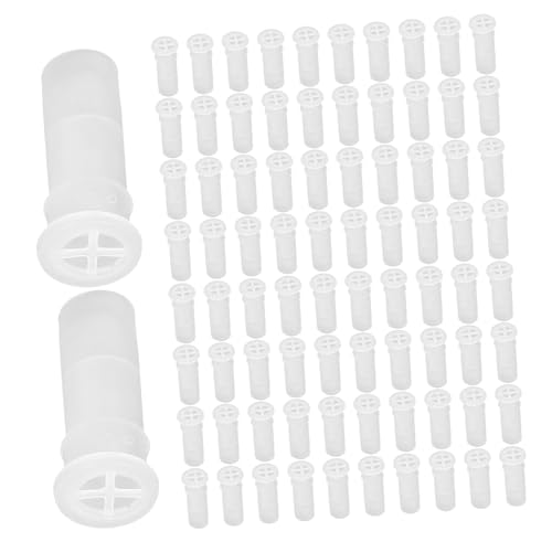 KONTONTY 100 Stück Quietscher Ersatz für Haustier Geräuschmacher für Hunde und Katzen zum Einnähen Plüschtiere und Puppen Praktische Geräusch Insert von KONTONTY