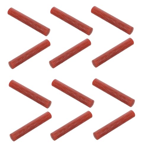 KONTONTY 100 Stück Stockmodell Bildungsstock Kinderstock Zubehör für Harzmodelle Thinkobd 100 (100pcs) Holzkinder psychologischer Stock das Holz Miniatur-Lagerfeuer Militärstab pp Hellbraun von KONTONTY