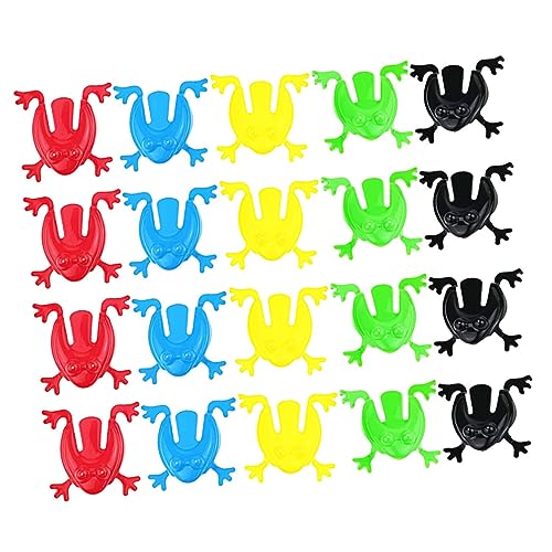 KONTONTY Frosch Kuscheltier Spielzeug 100st Springspielzeug Frösche Frosch Mini- Pädagogisches Sprungspielzeug Springende Tierspielzeuge Lernspielzeug Für Pressspielzeug Partygeschenke Plastik KONTONTY Frosch Kuscheltier Spielzeug 100st Springspielzeug Frösche Frosch Mini- Pädagogisches Sprungspielzeug Springende Tierspielzeuge Lernspielzeug Für Pressspielzeug Partygeschenke Plastik von KONTONTY