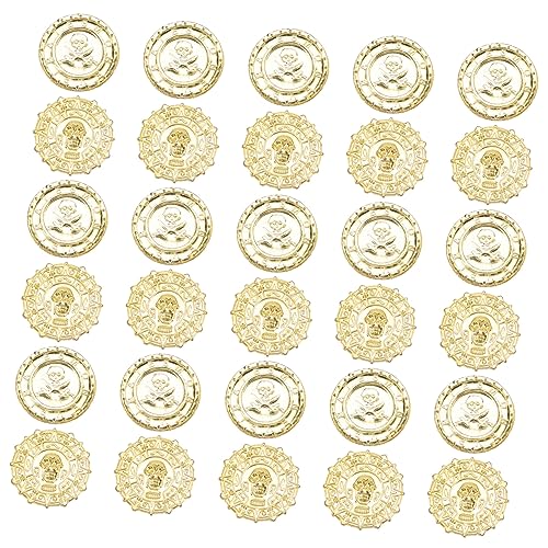 KONTONTY Pirate Favor Supplies 100 Stück Kunststoff Piratenschatz Piratenparty Dekoration Requisiten von KONTONTY