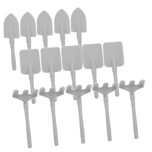 KONTONTY 10Er Set Gartenwerkzeug Modell Kleinkinder Rechen Strand Sand Garten Reinigungsschaufel Schaufeln Zum Graben Schaufel Prop Goldene Schaufel Gartenwerkzeuge Gartenspaten Prop KONTONTY 10Er Set Gartenwerkzeug Modell Kleinkinder Rechen Strand Sand Garten Reinigungsschaufel Schaufeln Zum Graben Schaufel Prop Goldene Schaufel Gartenwerkzeuge Gartenspaten Prop von KONTONTY