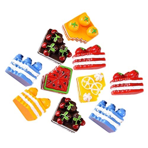 KONTONTY 10 Stücke Gefälschte Kuchen Modelle Miniatur Kuchen Verzierungen Für Puppe Kreative Pretend Spielzeug Mini Kuchen Set KONTONTY 10 Stücke Gefälschte Kuchen Modelle Miniatur Kuchen Verzierungen Für Puppe Kreative Pretend Spielzeug Mini Kuchen Set von KONTONTY