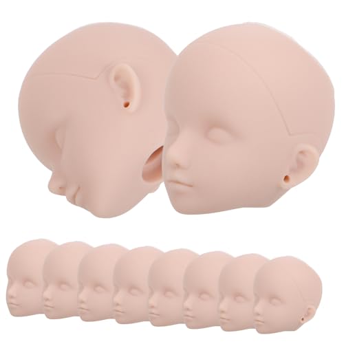 KONTONTY Realistische Make-up-übungspuppe 10-teiliges Schaufensterpuppe Mit Glatter Oberfläche Für Einfache Reinigung von KONTONTY