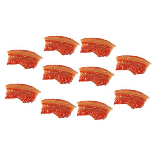 KONTONTY 10 Stücke Jungen Und Mädchen Küche Pretend Spielen Spielzeug Simulierte Schweinebauch Gefälschte Dekorationen Realistische Grill Zubehör KONTONTY 10 Stücke Jungen Und Mädchen Küche Pretend Spielen Spielzeug Simulierte Schweinebauch Gefälschte Dekorationen Realistische Grill Zubehör von KONTONTY