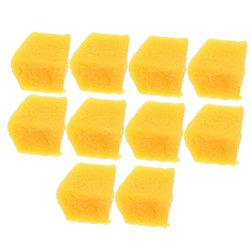 KONTONTY 10St künstliche Früchte kunstobst malerbedarf Mango-Simulation Mango-Attrappe Mango-Imitation Modell Ananas Anlage Nuss Szenenschmuck Simulation Einer Mangoscheibe PVC Yellow KONTONTY 10St künstliche Früchte kunstobst malerbedarf Mango-Simulation Mango-Attrappe Mango-Imitation Modell Ananas Anlage Nuss Szenenschmuck Simulation Einer Mangoscheibe PVC Yellow von KONTONTY