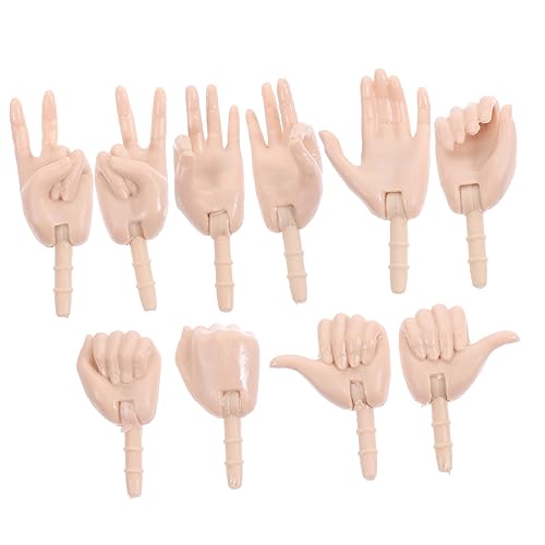 KONTONTY DIY-puppenhandgelenke Ersatzhandteile Materialien Zur Puppenherstellung Künstliche Handteile Aus Plastik Zubehör Für Miniaturen KONTONTY DIY-puppenhandgelenke Ersatzhandteile Materialien Zur Puppenherstellung Künstliche Handteile Aus Plastik Zubehör Für Miniaturen von KONTONTY