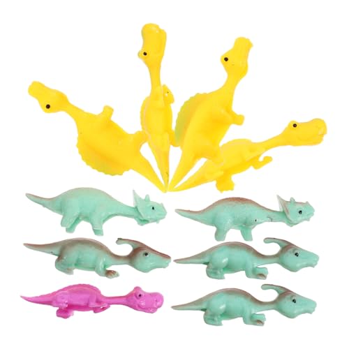 KONTONTY 10Stücke Teiliges Dinosaurier Finger Spielzeugset Lustige Fingerschleuder mit Dinosauriern für Stressfreies und Kreative Spiele für Erwachsene KONTONTY 10Stücke Teiliges Dinosaurier Finger Spielzeugset Lustige Fingerschleuder mit Dinosauriern für Stressfreies und Kreative Spiele für Erwachsene von KONTONTY