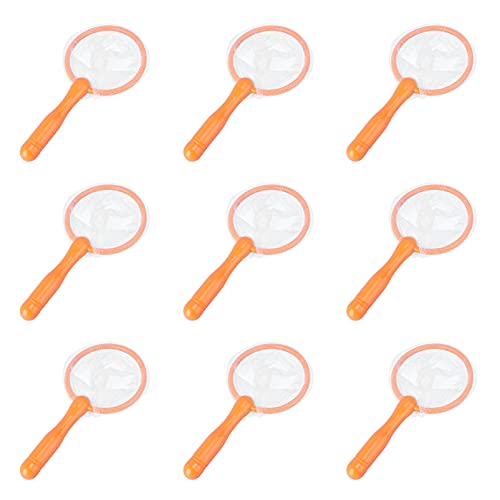 KONTONTY 10Stücke Teiliges Fischnetz Leichtes und Robustes für Jugendliche für Wasserspiele und Fischfang Sicher und Langlebig Design von KONTONTY