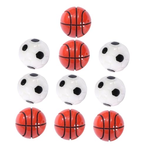 KONTONTY 10Stücke Teiliges Fußball und Basketball Hausdekor für Gartenmöbel und Tischkicker Langlebig und Detailreich aus Resin Gefertigt KONTONTY 10Stücke Teiliges Fußball und Basketball Hausdekor für Gartenmöbel und Tischkicker Langlebig und Detailreich aus Resin Gefertigt von KONTONTY