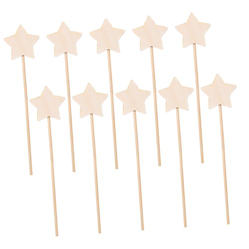 KONTONTY 10Stücke Unbemalte Feenstäbe Für DIY Sternenstäbe Bastelset Für Kreative Projekte Für Geburtstagsfeiern Und Themenpartys Fördert Kreativität Und Fantasie KONTONTY 10Stücke Unbemalte Feenstäbe Für DIY Sternenstäbe Bastelset Für Kreative Projekte Für Geburtstagsfeiern Und Themenpartys Fördert Kreativität Und Fantasie von KONTONTY