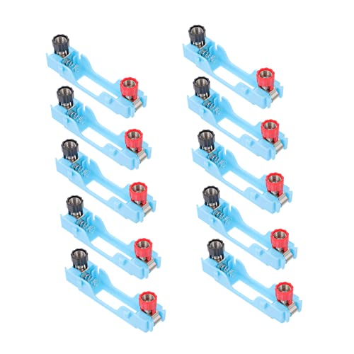 KONTONTY 10er Schachtel Elektrische Experimentiergeräte Klein Bausatz Physische Batteriebasis Lehrbatteriehalter Physikexperiment Batteriehalter Experimenteller Batteriehalter Metall KONTONTY 10er Schachtel Elektrische Experimentiergeräte Klein Bausatz Physische Batteriebasis Lehrbatteriehalter Physikexperiment Batteriehalter Experimenteller Batteriehalter Metall von KONTONTY