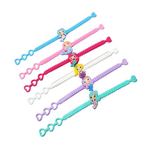 KONTONTY Meerjungfrau-geburtstagsparty- 10-teiliges Pvc-meerjungfrau-armband-set Cartoon-armbänder Für Jungen Und Mädchen Partyzubehör KONTONTY Meerjungfrau-geburtstagsparty- 10-teiliges Pvc-meerjungfrau-armband-set Cartoon-armbänder Für Jungen Und Mädchen Partyzubehör von KONTONTY