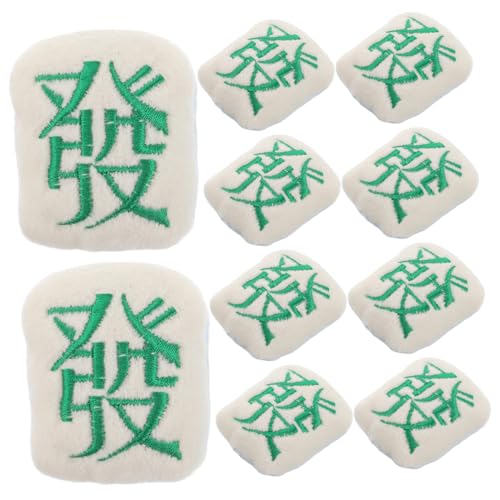 KONTONTY 10 Stück Plüsch-Stickerei-brosche Mit Chinesischen Schriftzeichen -Stickerei-brosche Für Kinder Dekorative Verzierung Für Kleidung Schal KONTONTY 10 Stück Plüsch-Stickerei-brosche Mit Chinesischen Schriftzeichen -Stickerei-brosche Für Kinder Dekorative Verzierung Für Kleidung Schal von KONTONTY