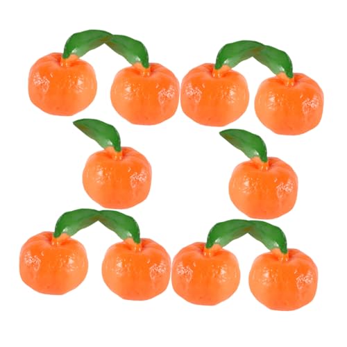 KONTONTY 10st Simulierte Fruchtorange Orangenpresse Entsafter Zitrone Zitrusfrüchte Fälschung Zitruspresse Künstlich Gefälscht Granatapfel Obstschale Deko Kunstorange PVC KONTONTY 10st Simulierte Fruchtorange Orangenpresse Entsafter Zitrone Zitrusfrüchte Fälschung Zitruspresse Künstlich Gefälscht Granatapfel Obstschale Deko Kunstorange PVC von KONTONTY