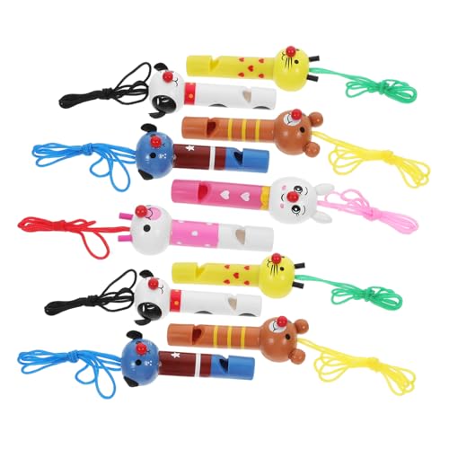 KONTONTY 10st Tierkopfpfeife Holzspielzeug Tierisches Pfeifenspielzeug Kreatives Kinderspielzeug Tierische Holzpfeife Krachmacher Babyspielzeug Pfeife Hölzern KONTONTY 10st Tierkopfpfeife Holzspielzeug Tierisches Pfeifenspielzeug Kreatives Kinderspielzeug Tierische Holzpfeife Krachmacher Babyspielzeug Pfeife Hölzern von KONTONTY