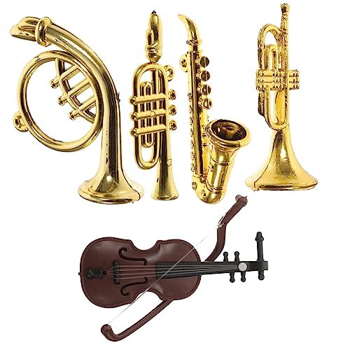 KONTONTY 12 Dollhouse Enthält Violine Saxophon Trompete Bogen Und Ideal Für Kreative Spielwelten KONTONTY 12 Dollhouse Enthält Violine Saxophon Trompete Bogen Und Ideal Für Kreative Spielwelten von KONTONTY