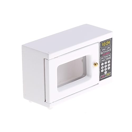 KONTONTY 12 Miniatur Mikrowelle Modell Für Puppenhaus Zubehör Detailliertes Für Mini Küchenornament Puppenmöbel Für Kreatives von KONTONTY