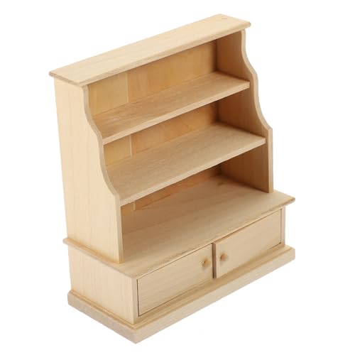KONTONTY Holz Mini Schrank Miniatur Bücherregal Schrank 1:12 Mini Spielzeug Für Ästhetische Puppenhaus Requisiten KONTONTY Holz Mini Schrank Miniatur Bücherregal Schrank 1:12 Mini Spielzeug Für Ästhetische Puppenhaus Requisiten von KONTONTY