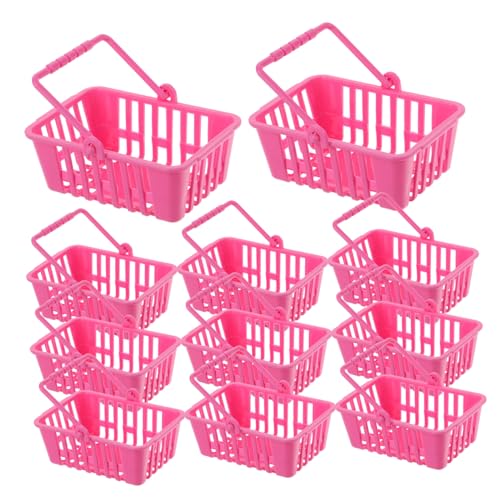 KONTONTY 12 Stück Einkaufsbasket Miniature Körbe für Puppenhaus Dekoration Einkaufskorb für Rollenspiele Handarbeiten und Szenen für Kreatives und Sammlerstücke KONTONTY 12 Stück Einkaufsbasket Miniature Körbe für Puppenhaus Dekoration Einkaufskorb für Rollenspiele Handarbeiten und Szenen für Kreatives und Sammlerstücke von KONTONTY