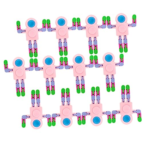 KONTONTY 12 Stück Fingerspitzen- kinderspielzeug für Toys Anti-Stress Fun Toy Frühpädagogisches Schreibtischspielzeug für Erwachsene Plastik KONTONTY 12 Stück Fingerspitzen- kinderspielzeug für Toys Anti-Stress Fun Toy Frühpädagogisches Schreibtischspielzeug für Erwachsene Plastik von KONTONTY